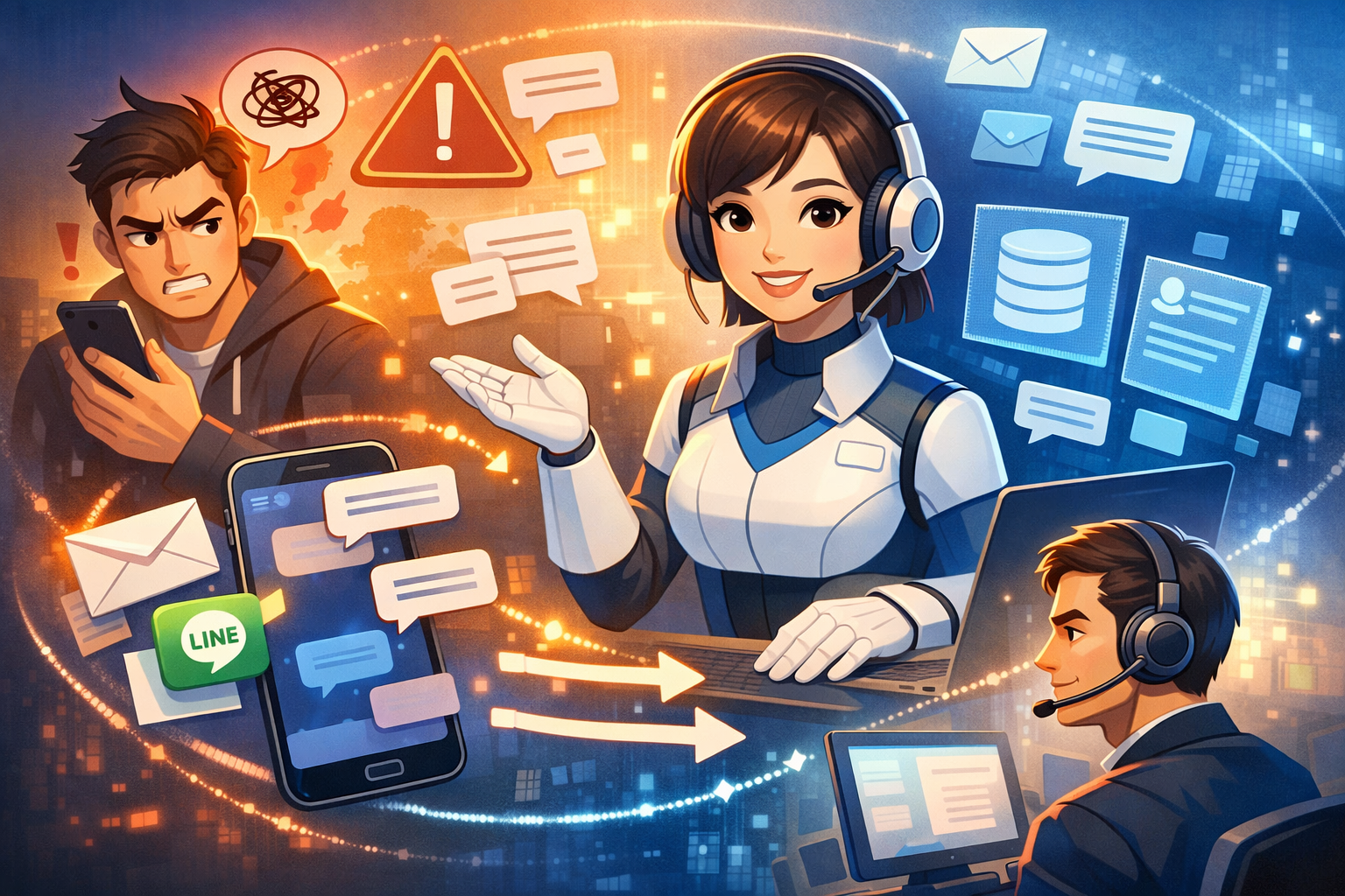 AI客服如何處理客訴