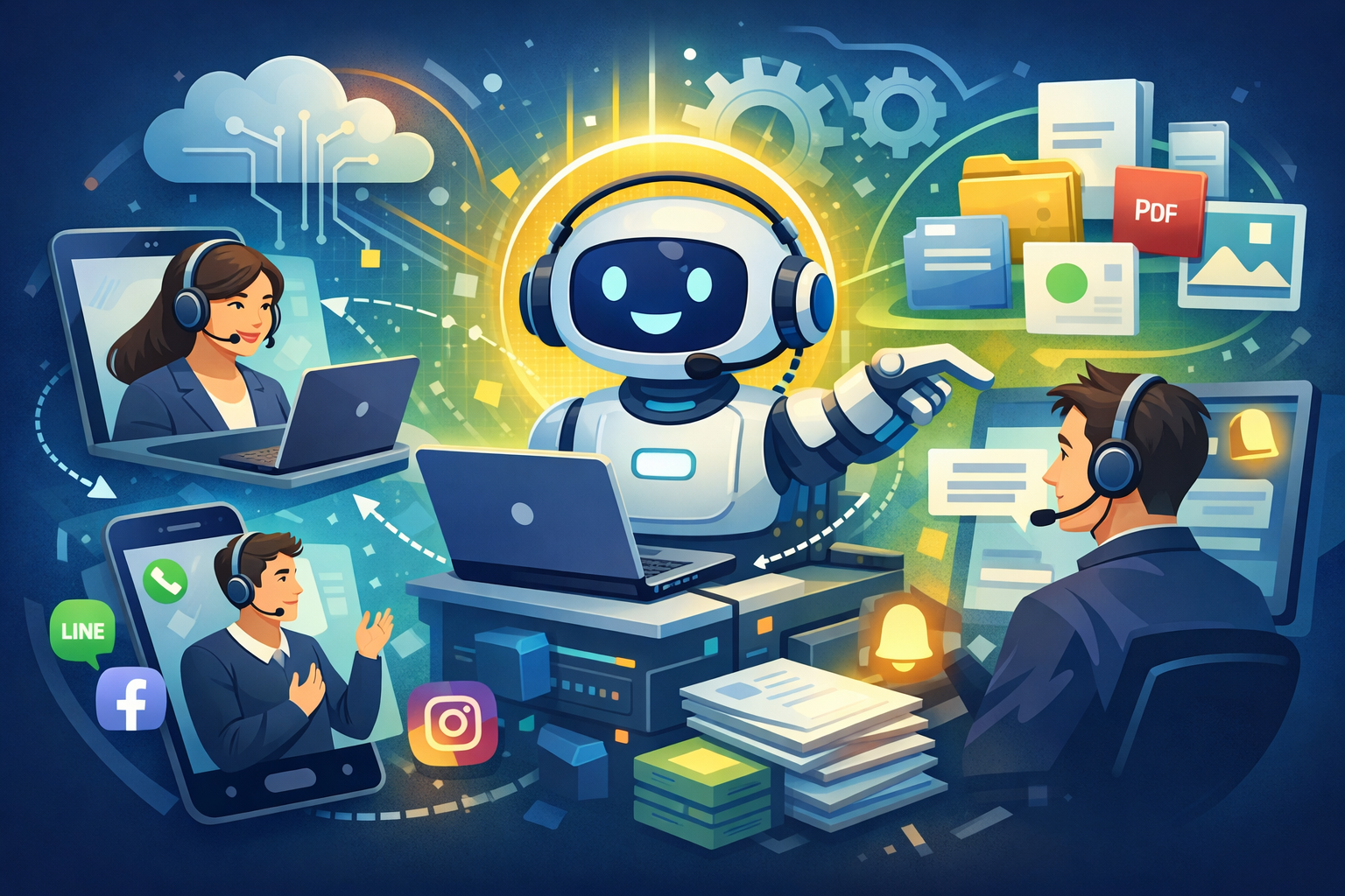 AI如何優化客服流程