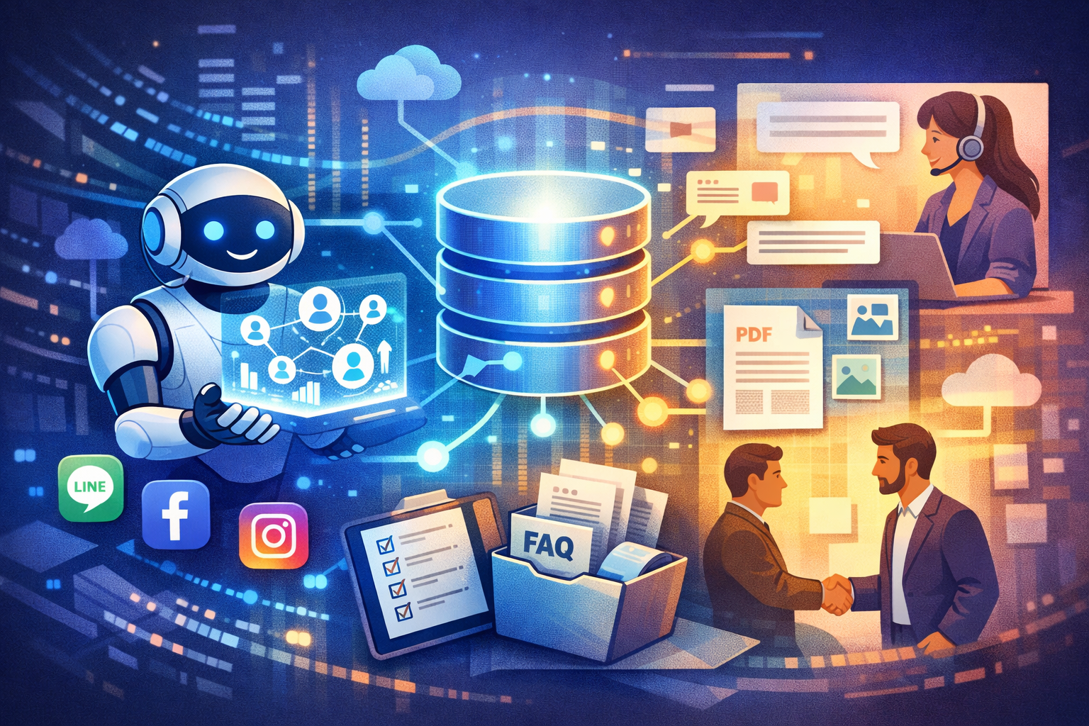 AI如何建立客戶資料庫