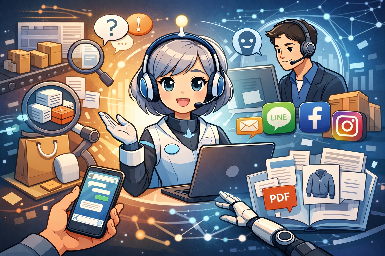 AI如何幫助電商：用ChatAsynq打造自動回覆與智慧客服