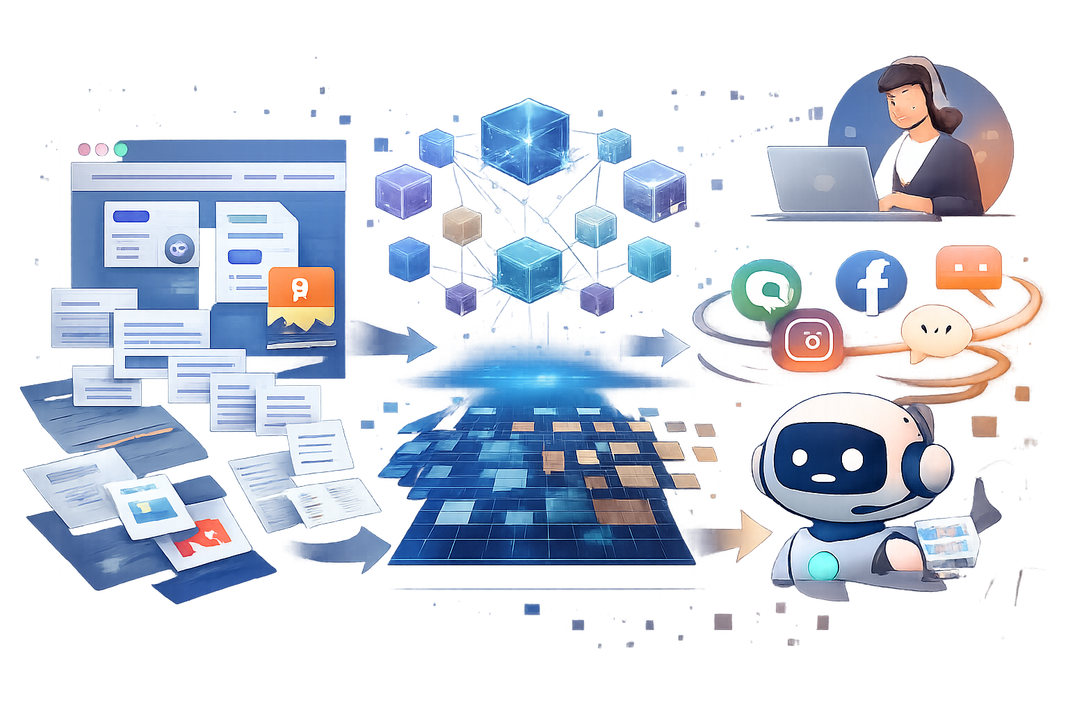 RAG如何處理網站資料:從網頁到可用知識的完整流程