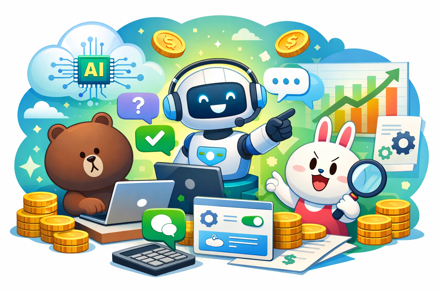 LINE AI客服導入成本