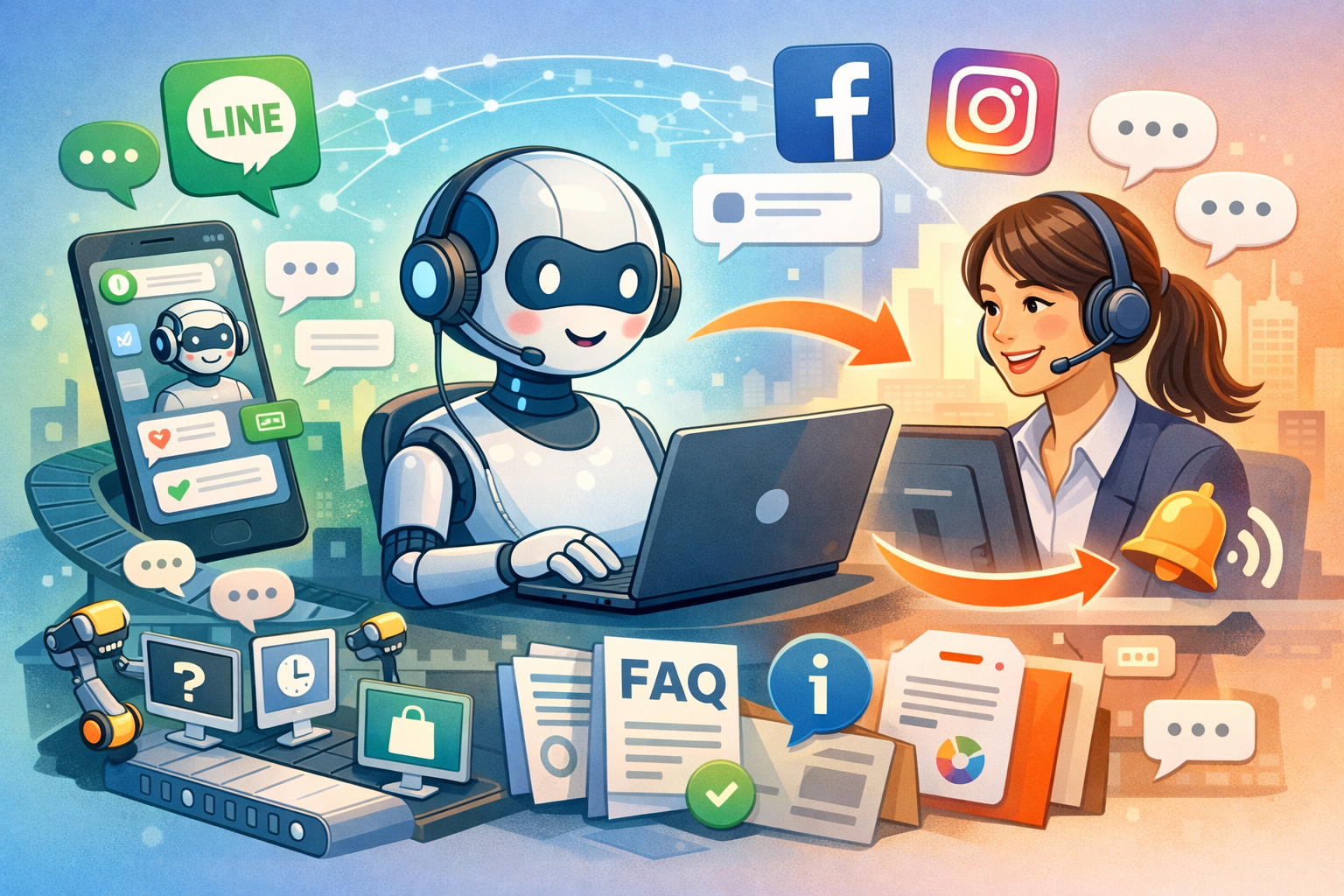 社群AI客服如何處理留言